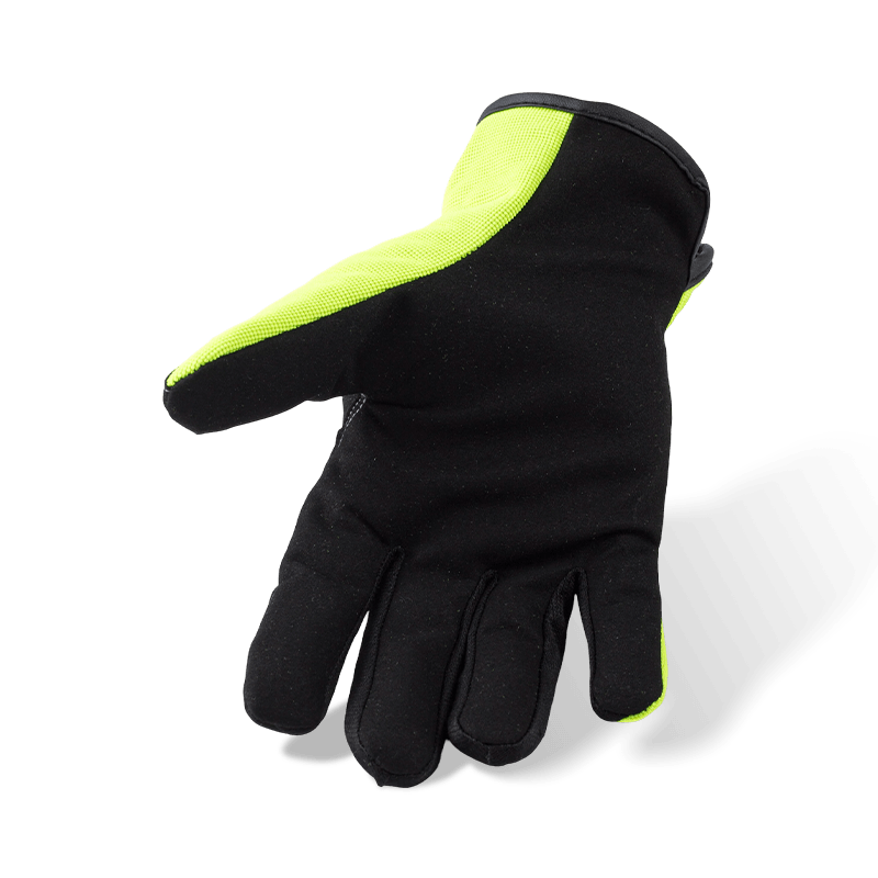 Gants anti-impact mécaniques en tissu ottoman extensible dans les 4 sens — Protection TPR robuste