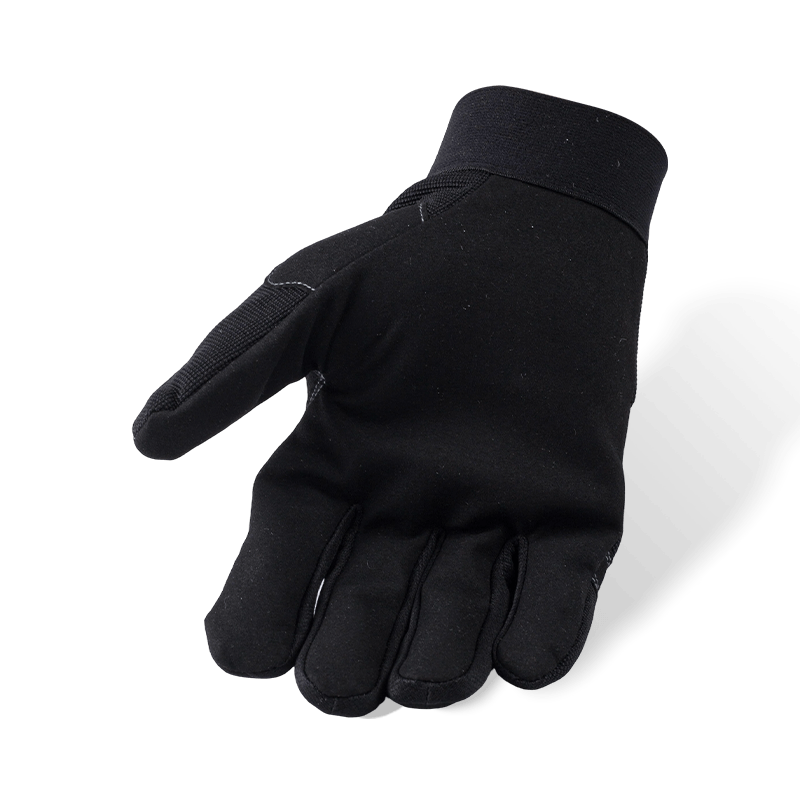 Gants de travail mécaniques à usage général — Paume en cuir synthétique durable avec dos tricoté Gants de travail mécaniques à usage général — Paume en cuir synthétique durable avec dos tricoté