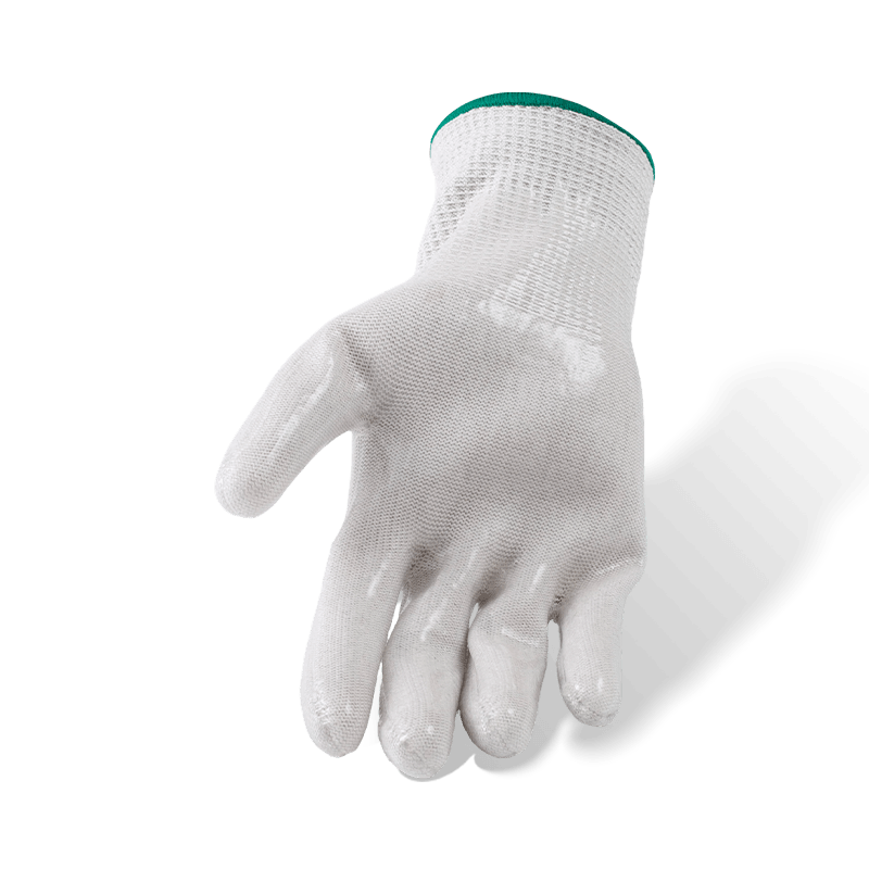 Gants ANSI A7 de calibre 13 résistants aux coupures avec revêtement de paume en silicone transparent — protection haute coupe résistante à la chaleur Gants ANSI A7 de calibre 13 résistants aux coupures avec revêtement de paume en silicone transparent — protection haute coupe résistante à la chaleur