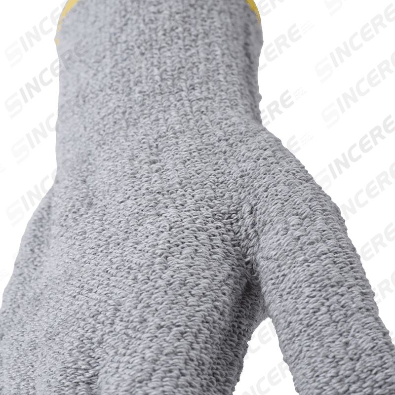 Gants 100 % coton éponge résistant à la chaleur — Protection thermique industrielle pour la manipulation à chaud